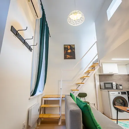 Apartmán Cute Gallery Flat In Budapest, Spring *